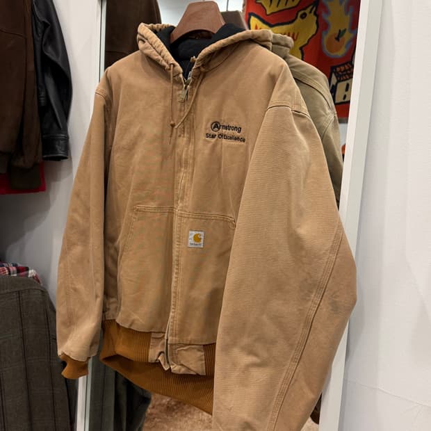 00s Carhartt 칼하트 덕 액티브 후드 워크 자켓 (USA)