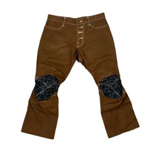 Christopher Nemeth 패치 워크 팬츠 머스타드