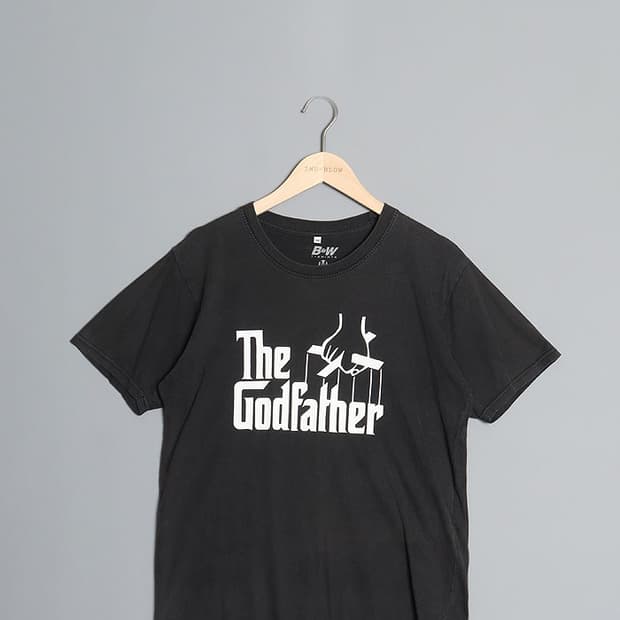 B&W Print T-Shirts