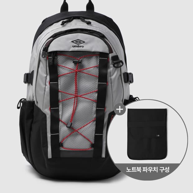 래쉬 백팩 (31L, 노트북 파우치 구성) / SILVER