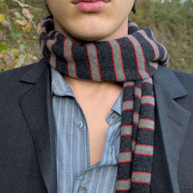 팔로마울 Bela 스트라이프 머플러