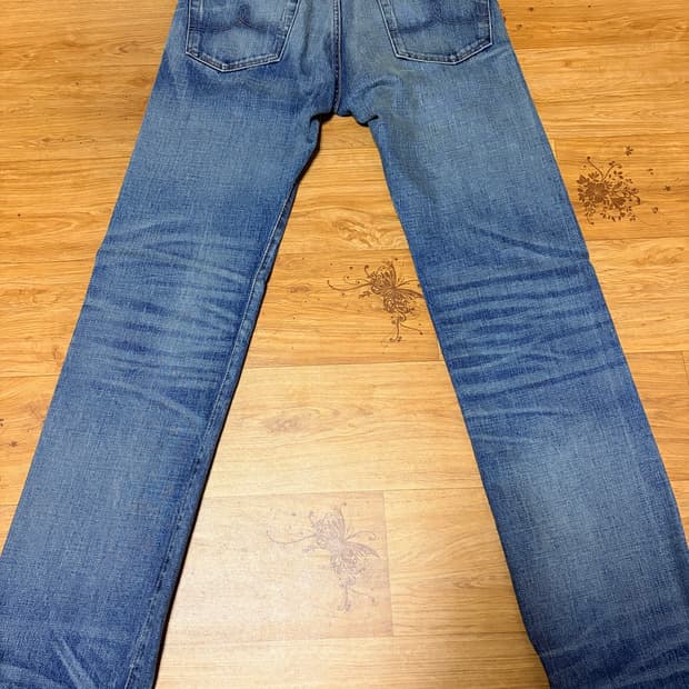 RRL 스트레이트핏 셀비지데님 힐스뷰 30/32