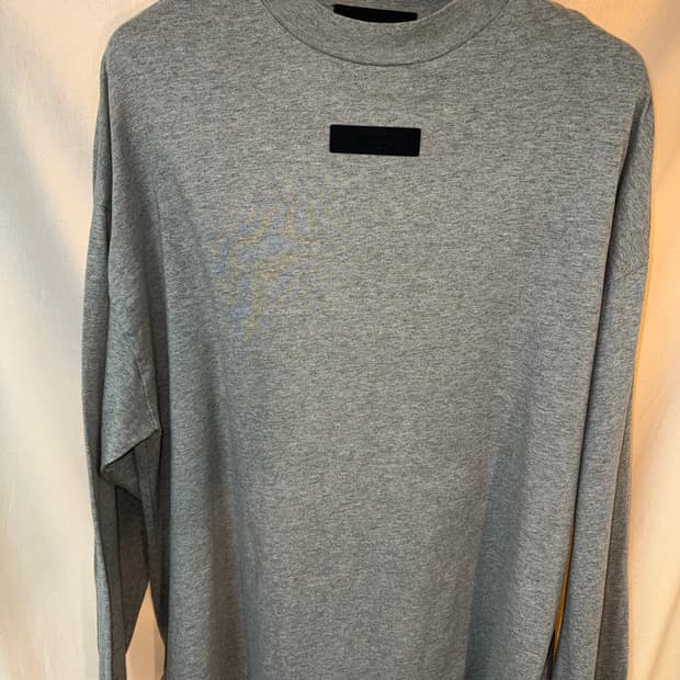 (S) 피오갓 에센셜 롱슬리브 그레이