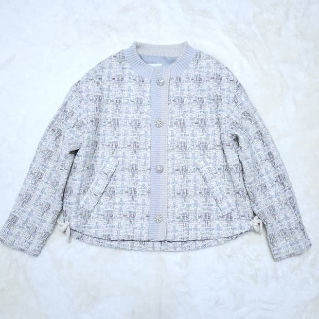 도호 여성 트위드자켓 S 0307
