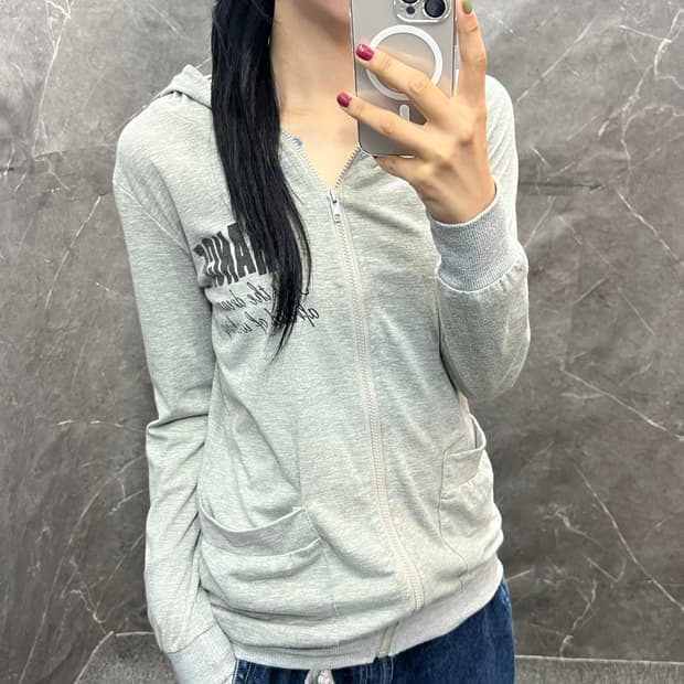 Vintage 스컬 후드집업 s131