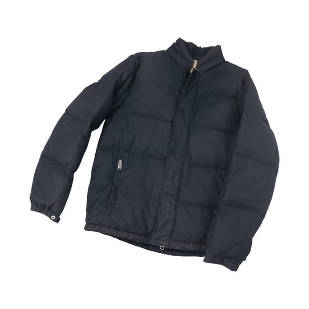 마가렛호웰 빈티지 네이비 코튼 다운 점퍼