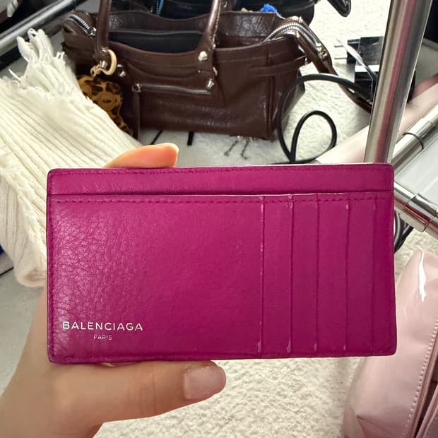 발렌시아가 카드지갑