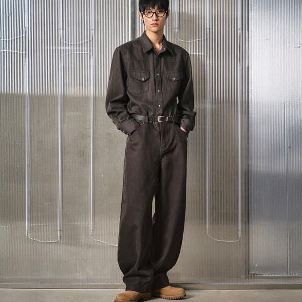 엘무드 웨스턴 데님 셋업 48, 46