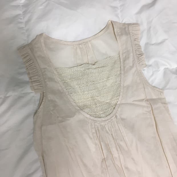 일본빈티지 하구미st 여름 슬리브리스 원피스