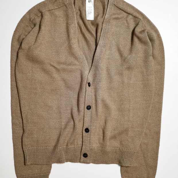 더로우 the row sheldon cardigan Tan