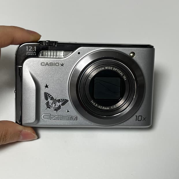 카시오 엑슬림 h10 실버