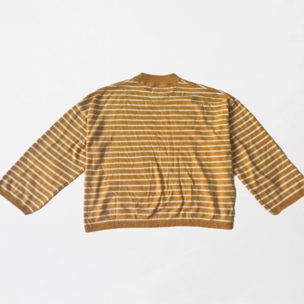 프리사이즈 빈티지 줄무늬 니트