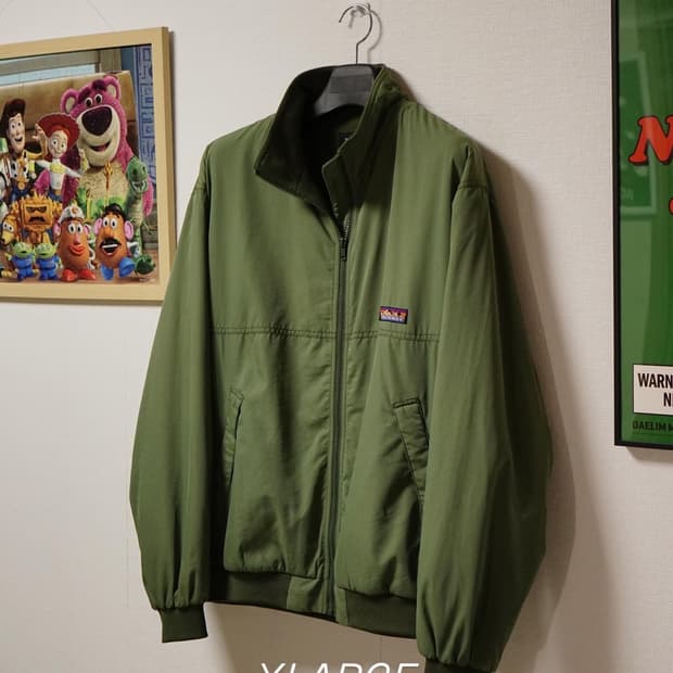 XLARGE 플리스 안감 나일론 자켓