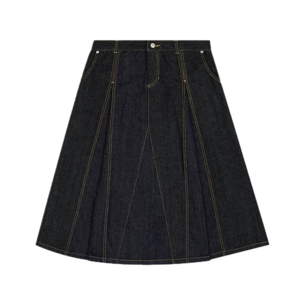 SAFARISPOT TWO DENIM LONG SKIRTS