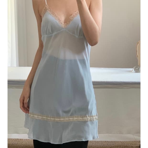 빈티지 슬립원피스