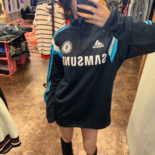 아디다스 14-15 첼시 FC 삼성 트레이닝 드릴탑