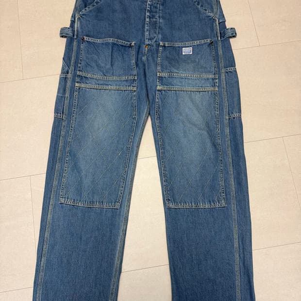 캐피탈 11.5 럼버팬츠 인디고 4사이즈 판매