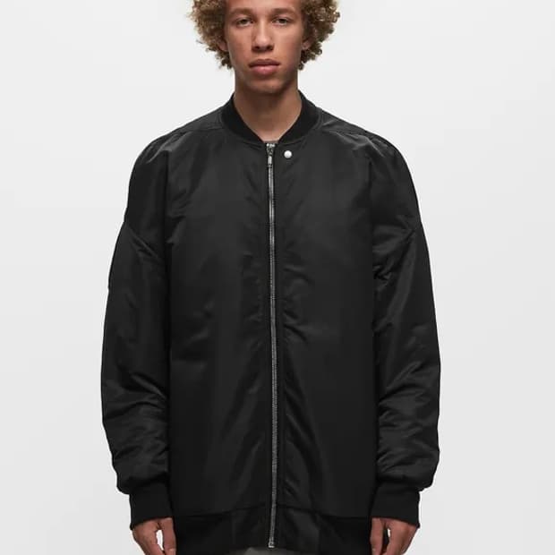 릭오웬스 점보 플라이트 자켓 / size L