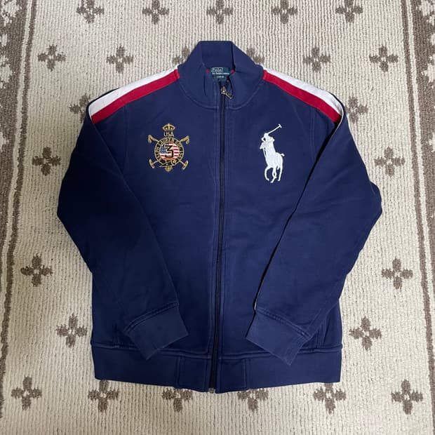 폴로 랄프로렌 빅포니 성조기 집업