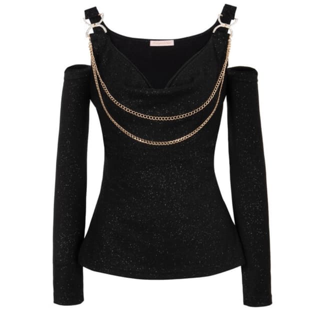 베이비메탈클럽 샤이니 돌 탑 블랙