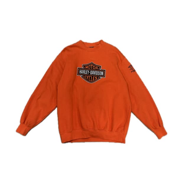 할리데이비슨 로고 맨투맨 L