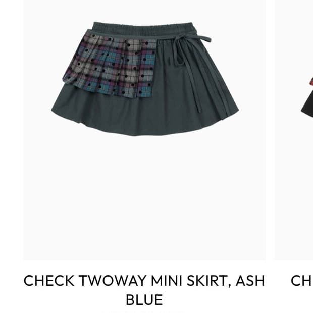 오헤시오 투웨이 미니스커트