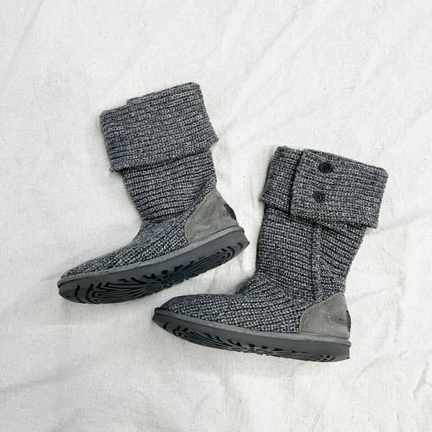 어그 카디 니트 부츠 230