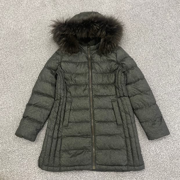 [100] 헤리토리 골프 여성 퀄팅 퍼 롱덕패딩 0102HS1