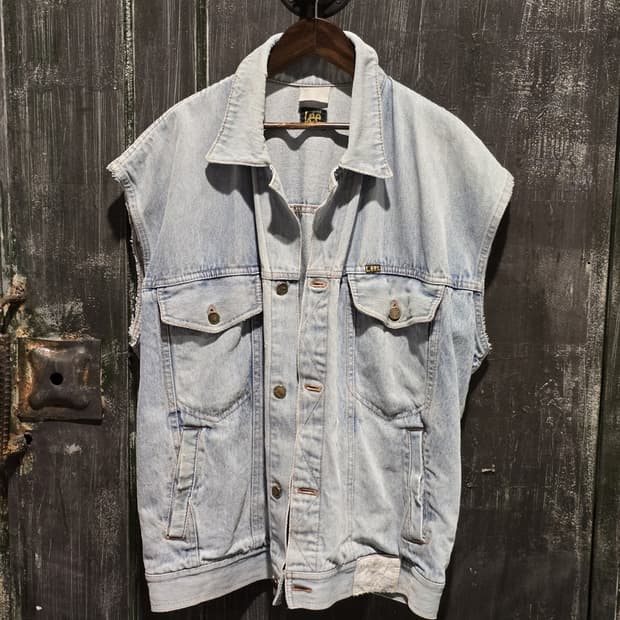 70s Lee Denim Vest