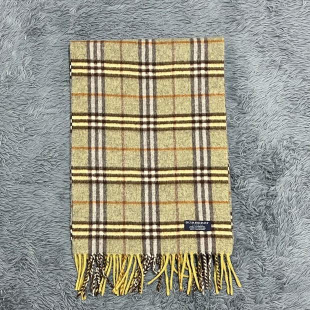 버버리 캐시미어100% 머플러