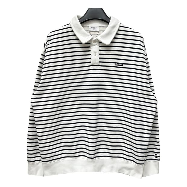 커버낫 스트라이프 럭비 맨투맨 XL