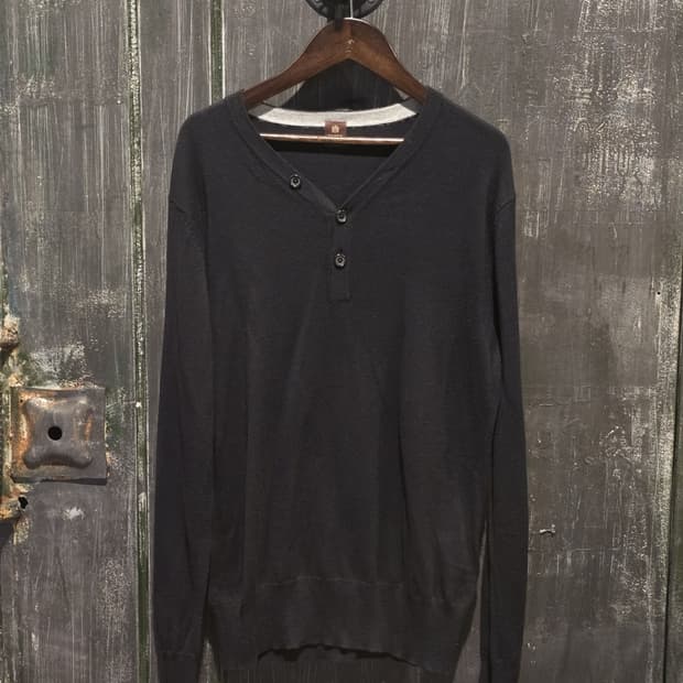 00s Takeo Kikuchi Henly Neck Sweater