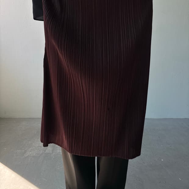 이세이미야케 플리츠 스커트