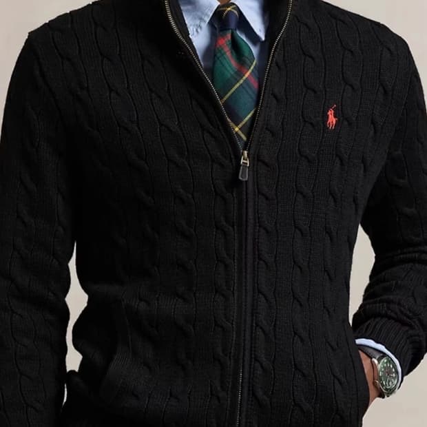 ❤️[정품/새상품]폴로 랄프로렌 포니 니트집업❤️