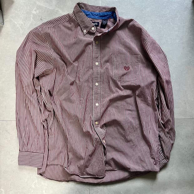 XXL CHAPS 스트라이프 셔츠