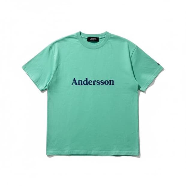 Andersson Bell 민트 반팔 티셔츠 S