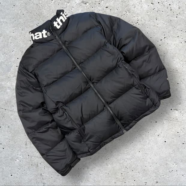 [L] 디스이즈네버댓 TINT 블랙 패딩 점퍼 B677