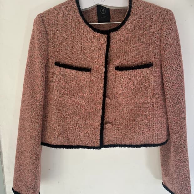 베니토 핑크 트위드자켓