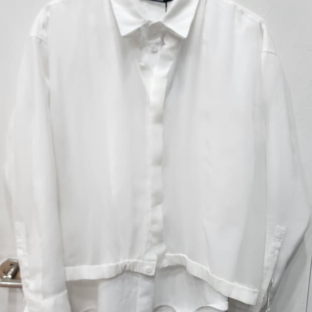 송지오 베일드 레이어드 셔츠 95 새제품