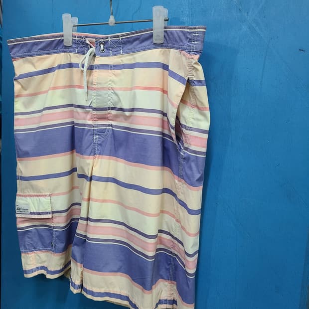 90s 빈티지 폴로 파스텔 반바지 수영복