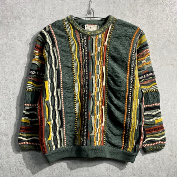 [M-L] 90s MEEROO 오스트레일리아 빈티지 케이블니트