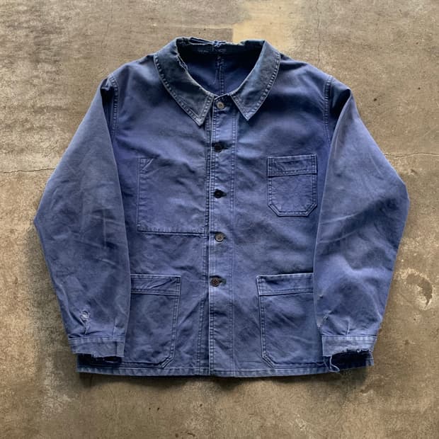 60s barbe bleue 유로피언 워크 자켓