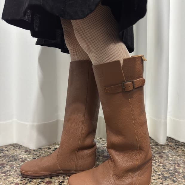 koos brown long boots