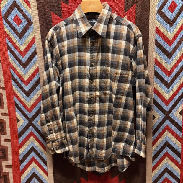 Ombre check shirt / 클래식 옴브레 체크셔츠 