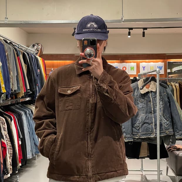 빈티지 코듀로이 자켓