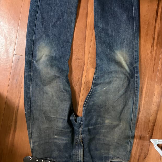 리바이스 517 오일 워싱 부츠컷 34