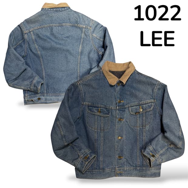 리 스톰라이더 커버울 데님 자켓 청자켓  사이즈 m 