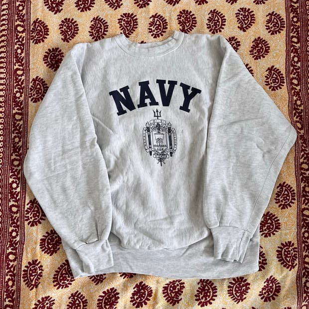 90s US Naval academy 스웻셔츠