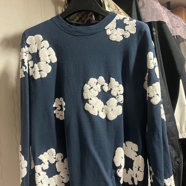 데님티어스 롱슬리브 네이비 L