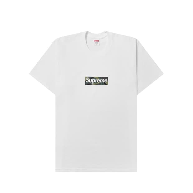 슈프림 박스로고 티셔츠 카모 XL